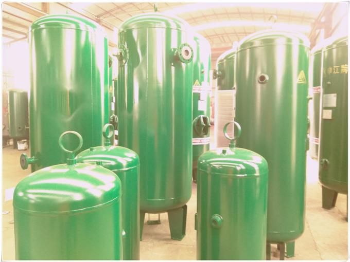 2000 Liter 13 Bar Carbon Steel Oxygen Storage Tank For Air System Custom Pressure