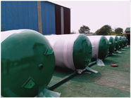 China Horizontal Sandblasting Galvanized Steel Water Storage Tanks 300 Litre - 3000 Litre factory