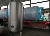 Custom Vertical Compressed Air Storage Tank , Stainless Steel Pressure Vessel