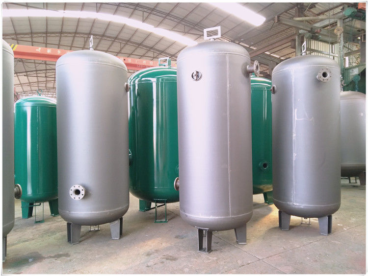 SGS Tested Refillable Compressed Air Receiver Tank For Petrochemical Industry
