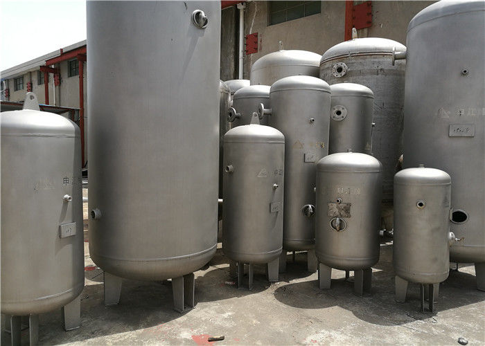 232psi Pressure Horizontal Air Compressor Tank , Water / Gas / Propane Storage Tanks
