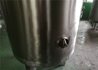ASME Certified Stainless Steel Air Receiver Tank Frosting Surface Treatment