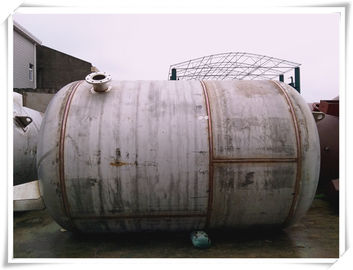 High Pressure Horizontal Air Receiver Tanks With DN80 Flange Connector