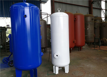 Customized Capacity Vertical Air Receiver Tank , Auxiliary Air Compressor Surge Tank